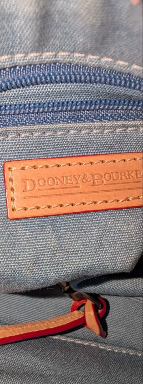 Dooney & Bourke Retro Grafica Mini Barrel Bag Rainbow Zipper Black Multi EUC - Picture 2 of 16